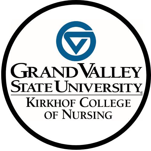 GVSU Kirkhof College of Nursing Logo